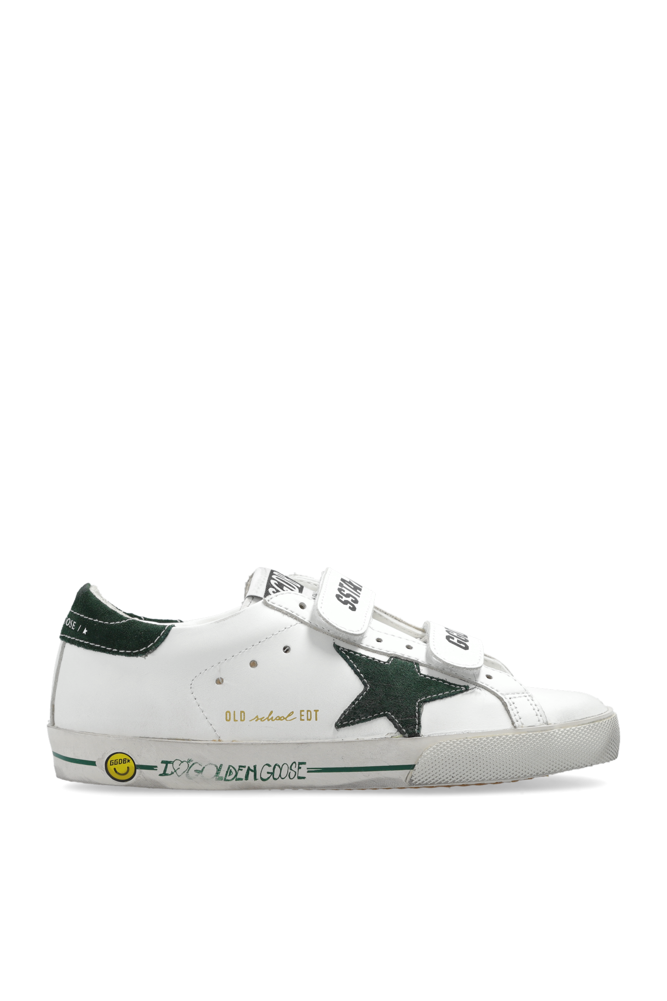 White Old School sneakers Golden Goose Kids GenesinlifeShops